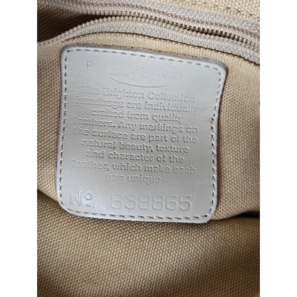 Vintage Brighton two tone brown croc and beige with heart tassel - Picture 9 of 10